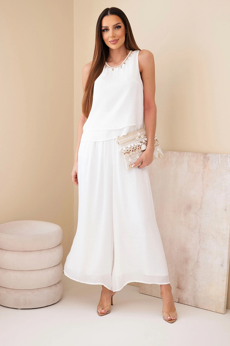 Дамски комплект Kesi с топ и панталон