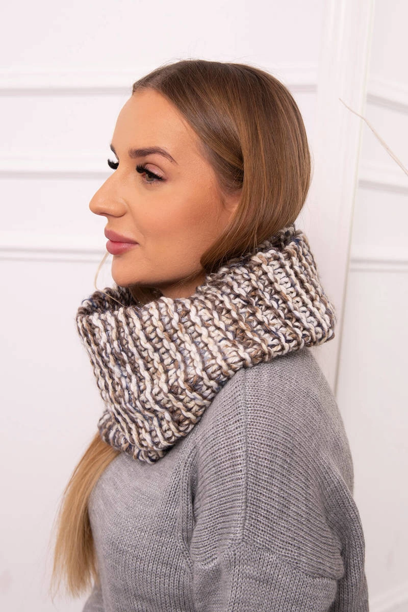 KN16 Women&#039;s chimney ecru+mocca