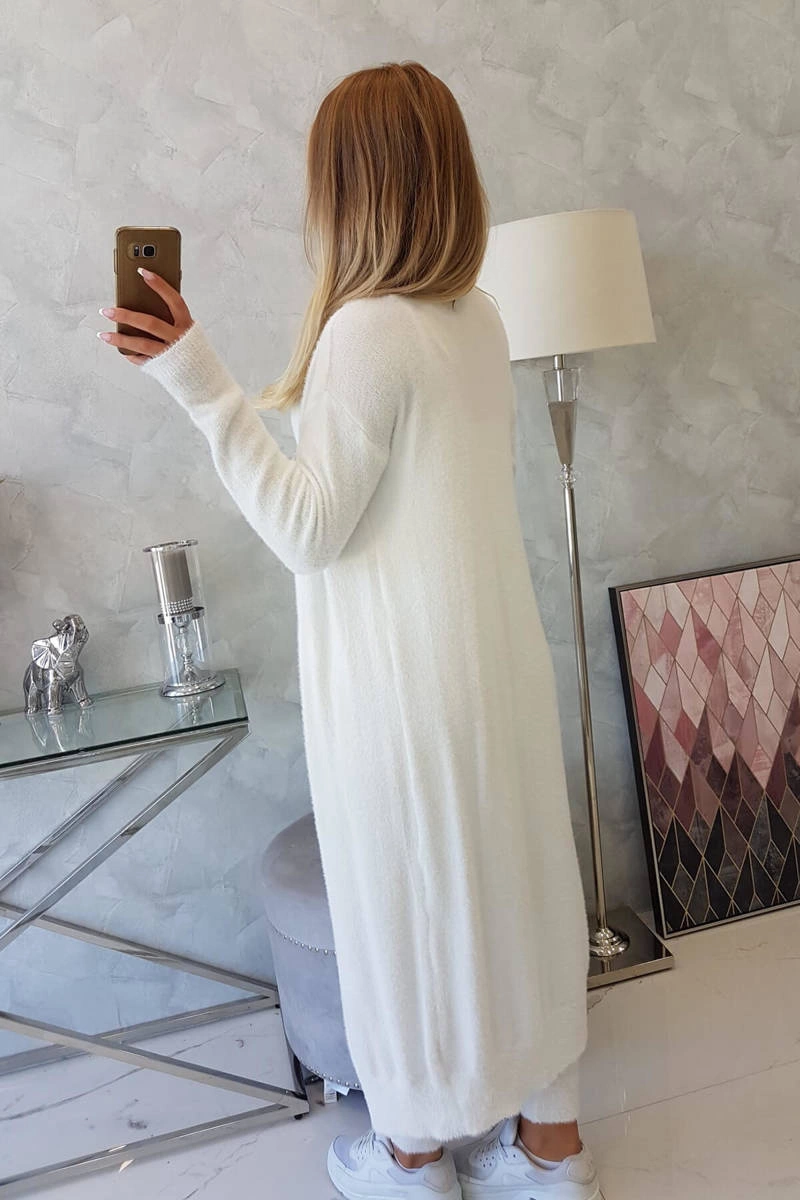 Kesi Alpaca sweater set ecru