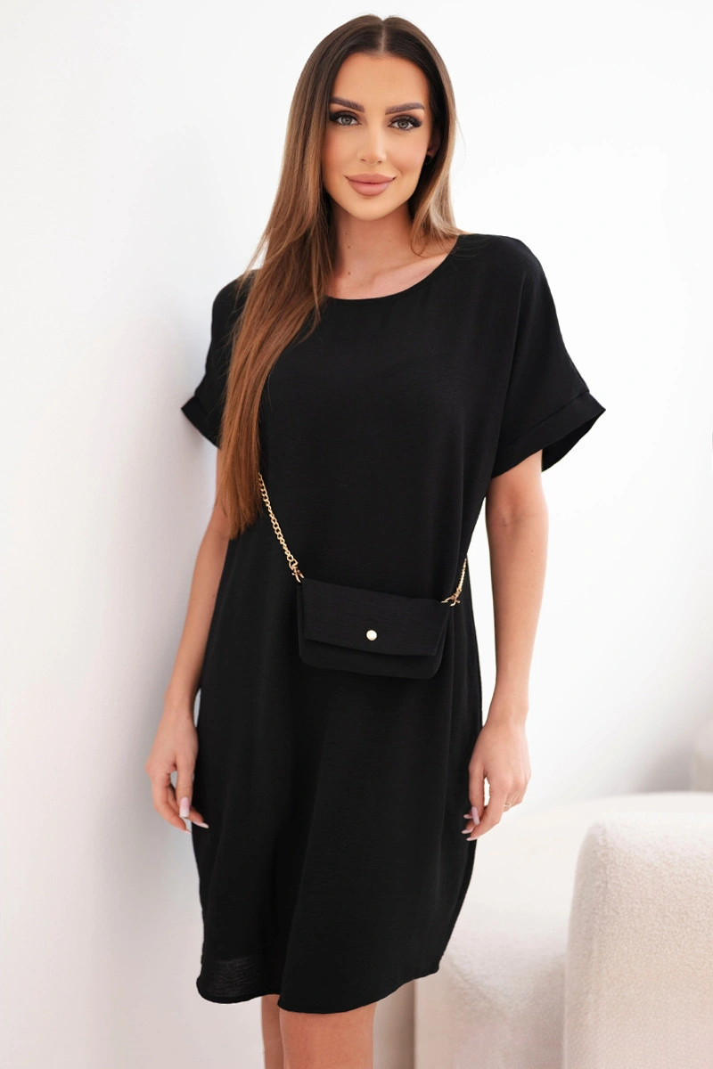 Къса рокля Kesi с чанта