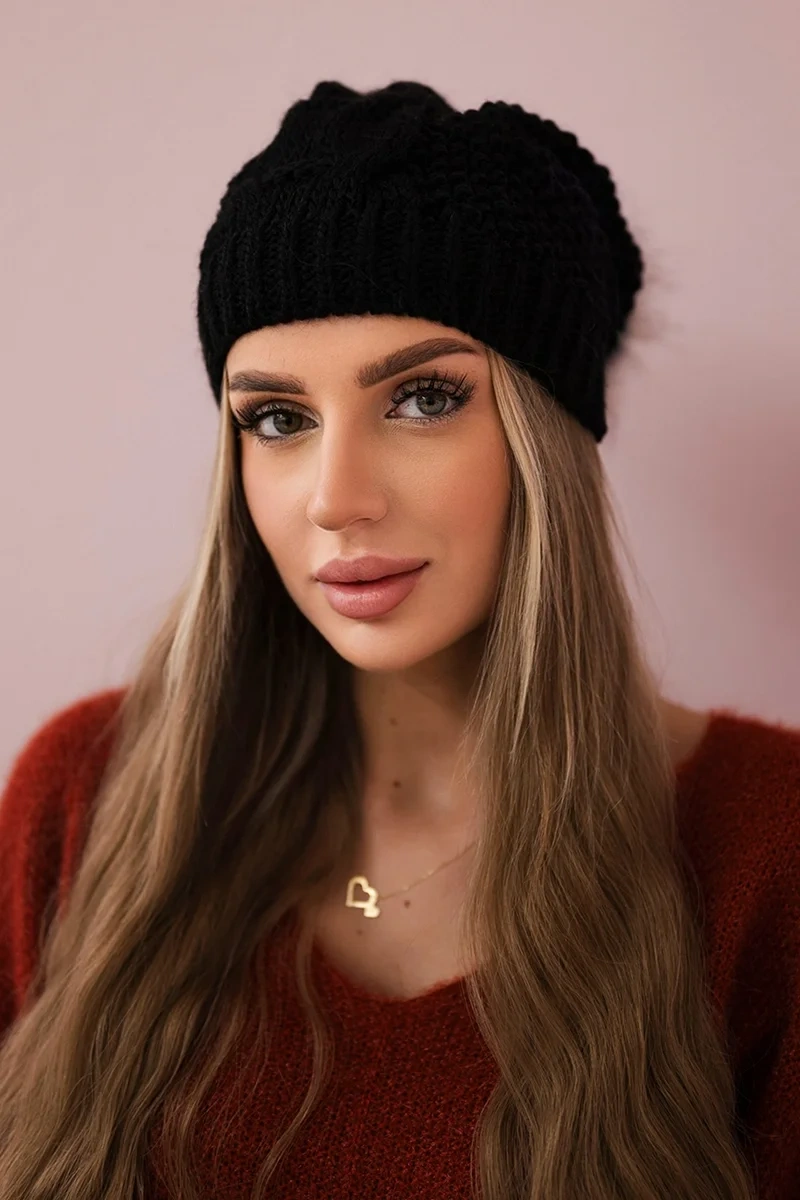 marka niezdefiniowana Čapica s fleece Sandra K210 čierna