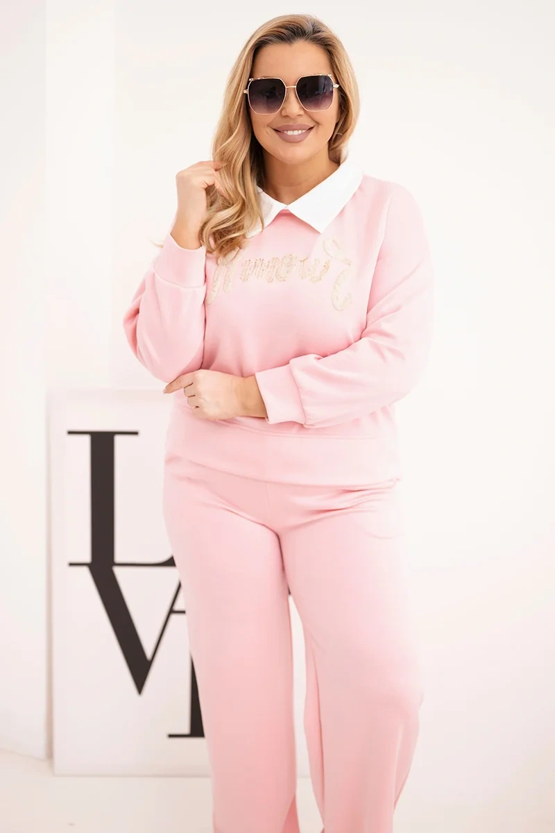 Plus size tepláková souprava Kesi Włoski