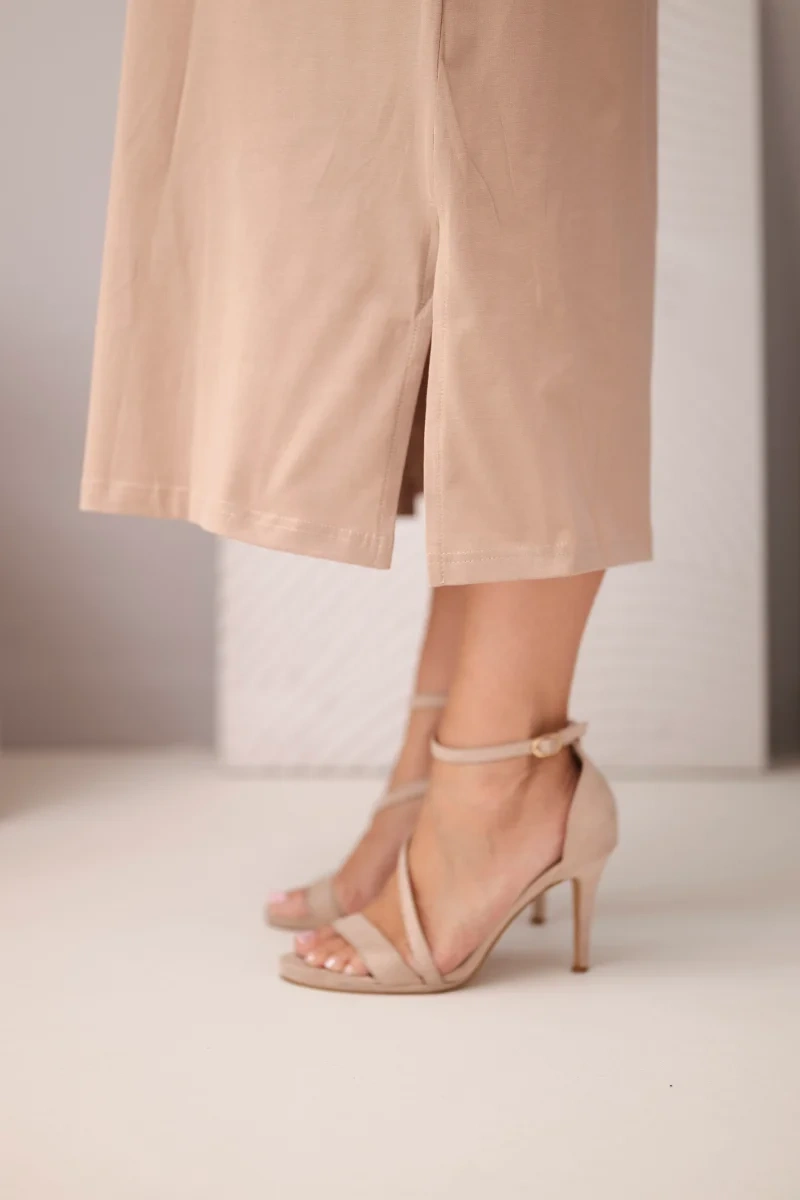 Kesi dámske plus size šaty s V-výstrihom