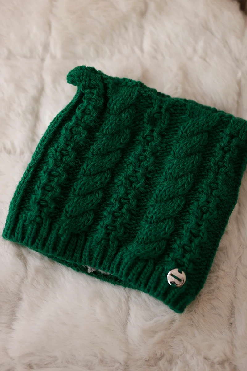 Kesi Cap with fleece Rabbid K237 green