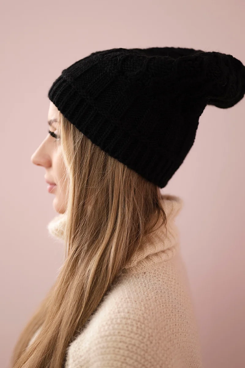 Kesi Cap with fleece Marta K231 black