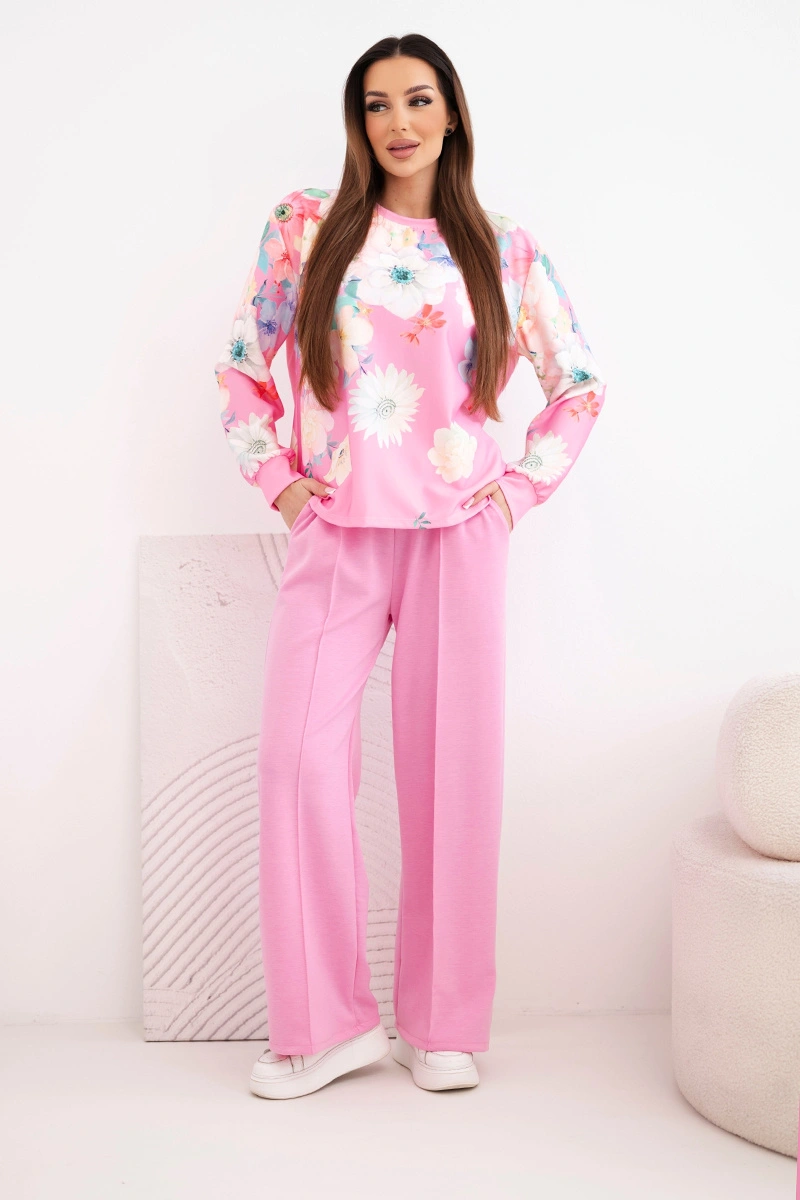 Dámský dvoudílný květinový set Kesi