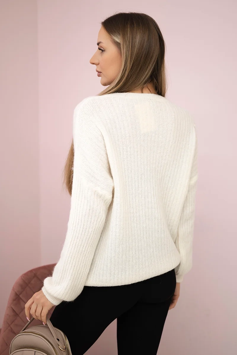 Kesi Włoski Sweater baby alpaka ecru