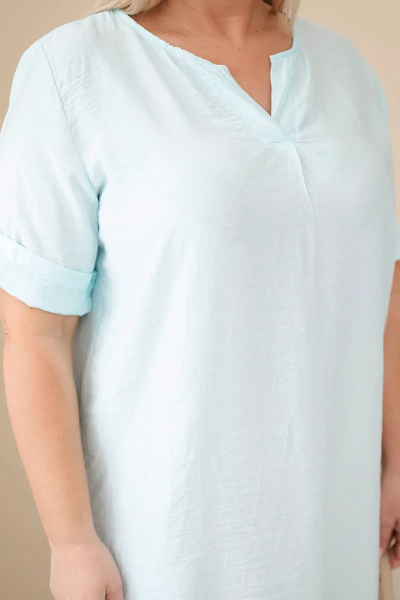 Kesi Włoski dámske viskózové plus-size šaty