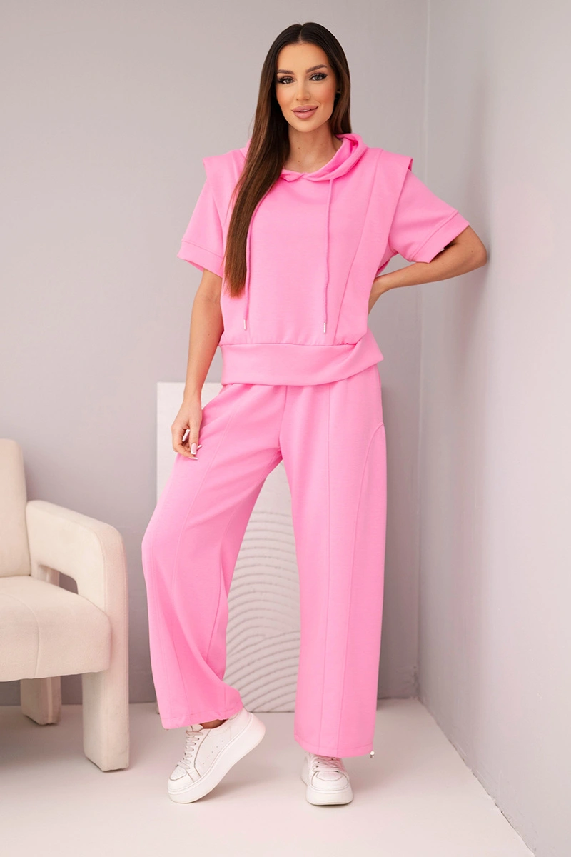 Дамски суитшърт и широки панталони Kesi Włoski