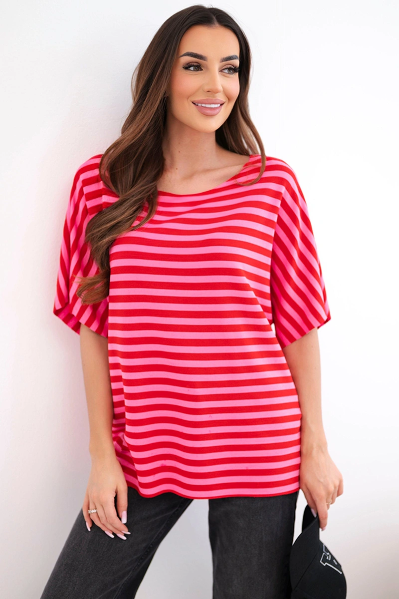 Дамска раирана блуза Kesi