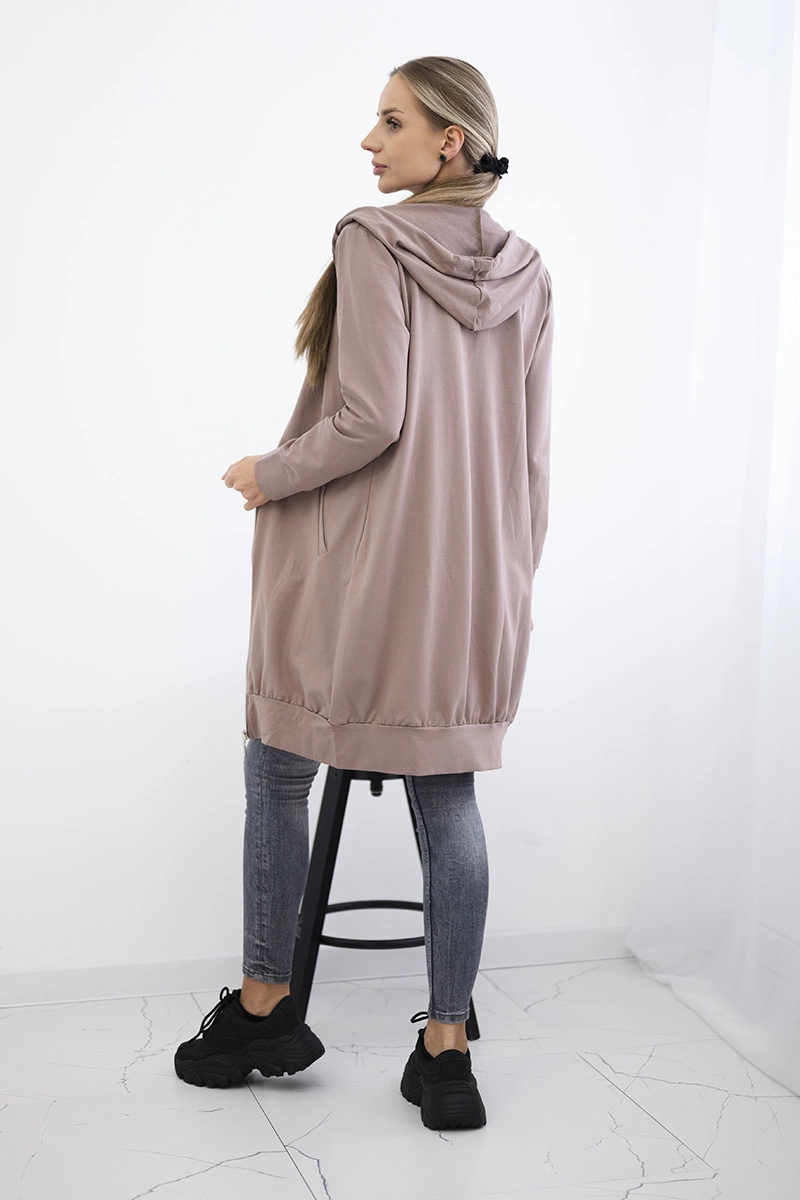 Hooded dress and hooded cappuccino