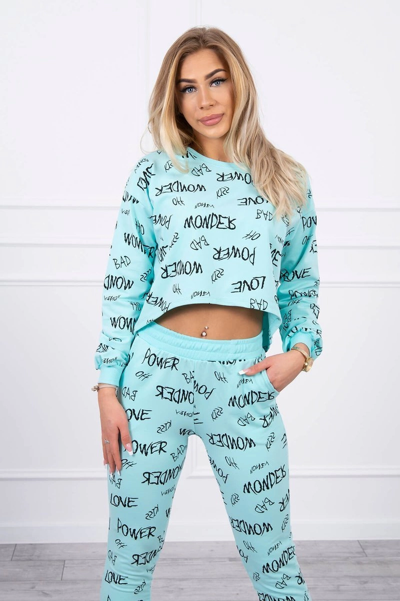 Kesi súprava s nápismi mint