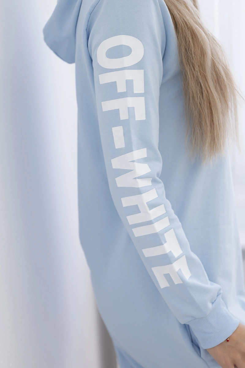 Off White dress azure