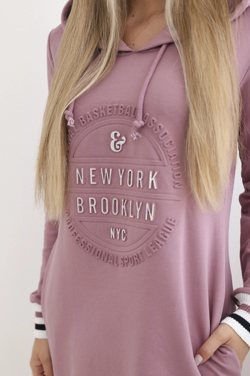 Brooklyn Dress Dark Pink