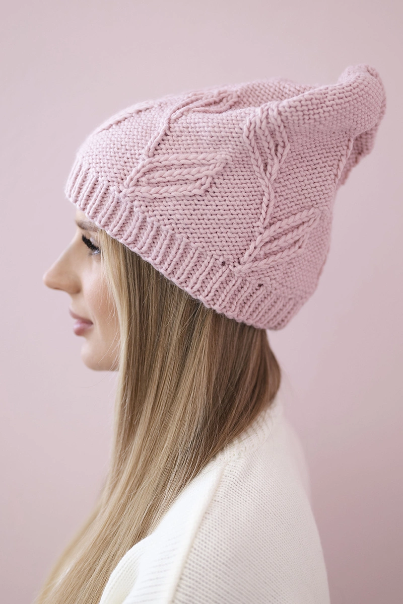 Kesi Women&#039;s cap Majka K376 powdered pink
