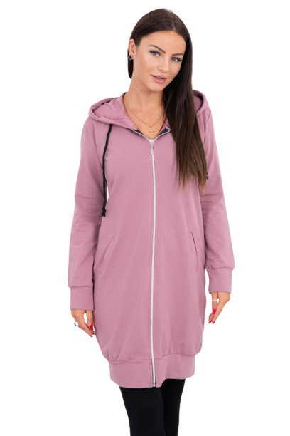 Women's Long Hoodie Kesi - Pink