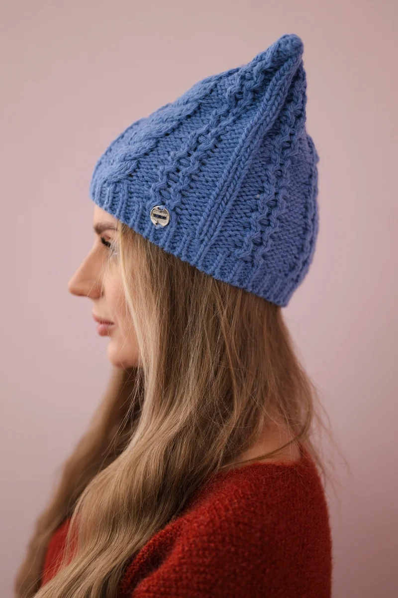 marka niezdefiniowana Čapica s fleece Rabbid K237 svetlý denim