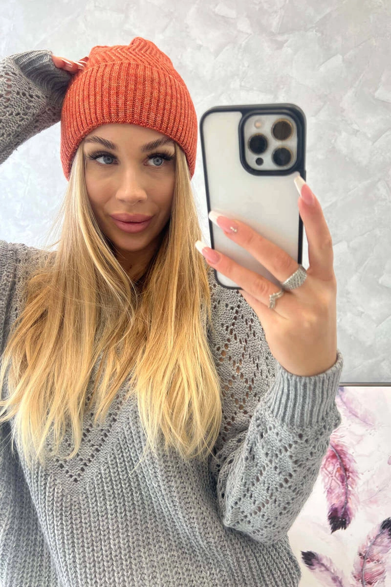 Kesi Cap thin Oliwia K252 foxy