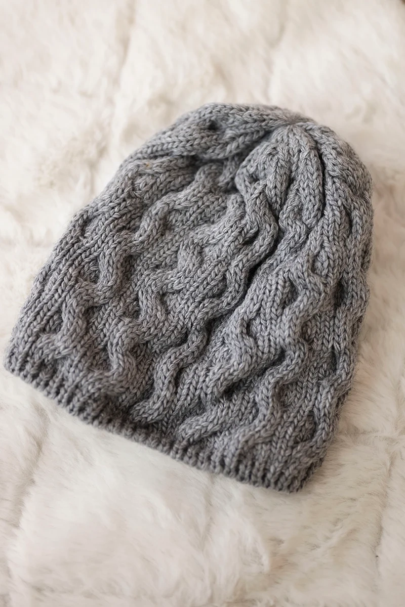 marka niezdefiniowana Cap with fleece Teresa K285 dark grey