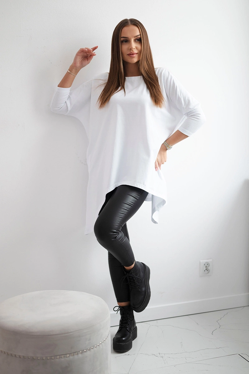 Oversize blouse white