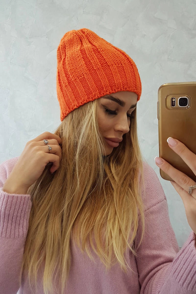 Kesi Cap with fleece Ida K320 orange
