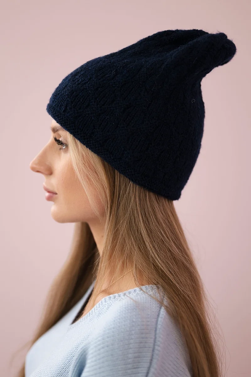 marka niezdefiniowana Cap Agata K222 navy blue