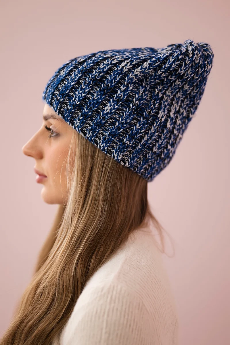 Kesi Cap with fleece Merry K225 mauve-blue