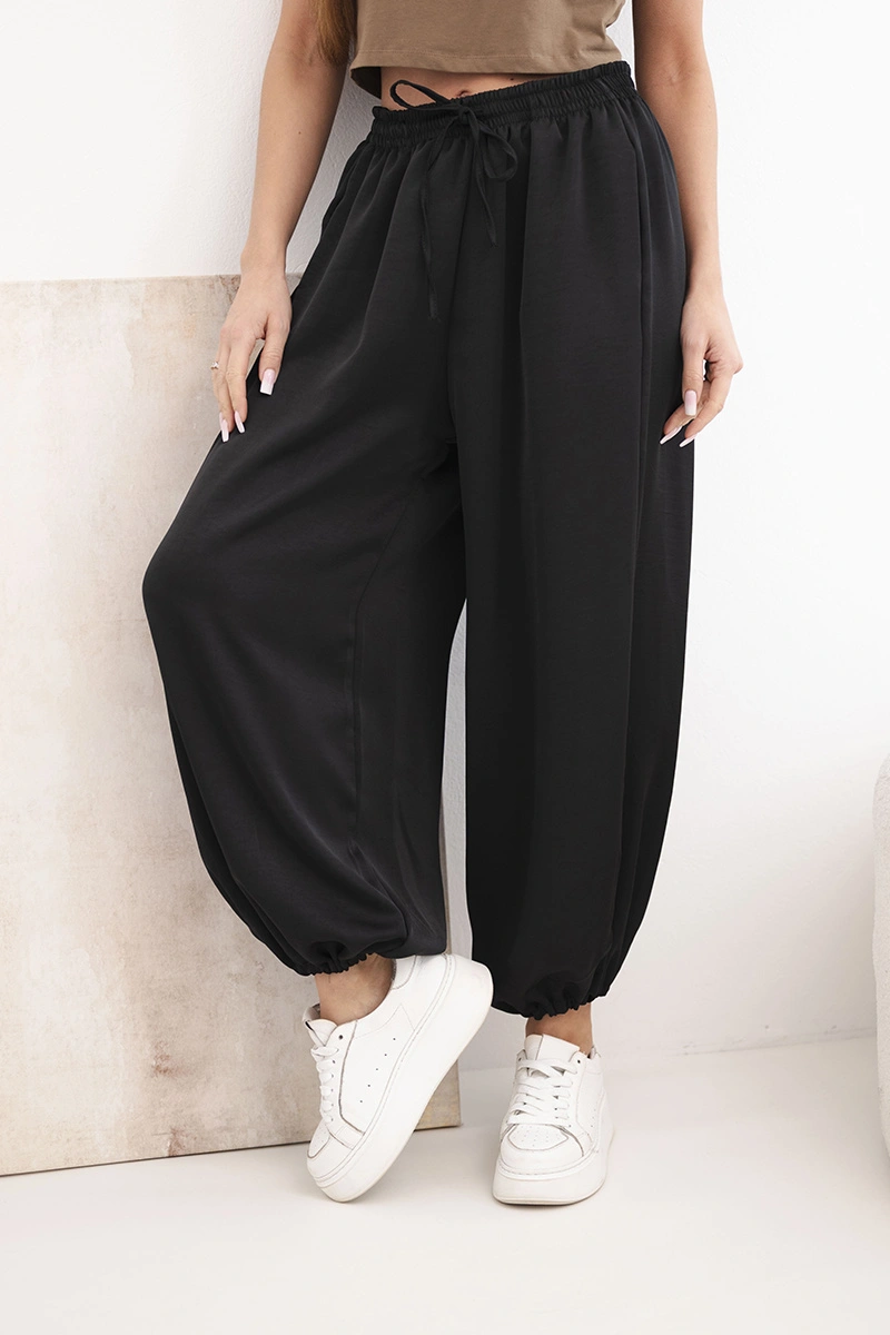 Широки панталони Kesi Włoski с еластична талия