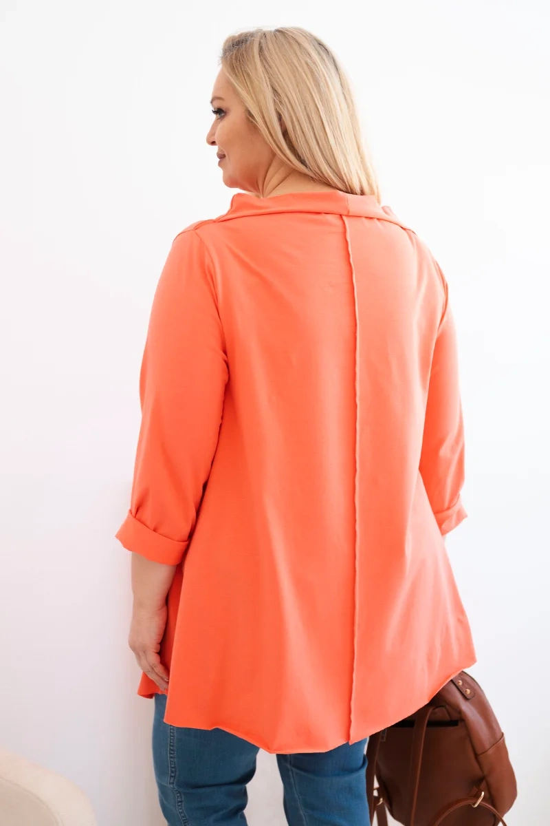 Dámska asymetrická blúzka Plus Size