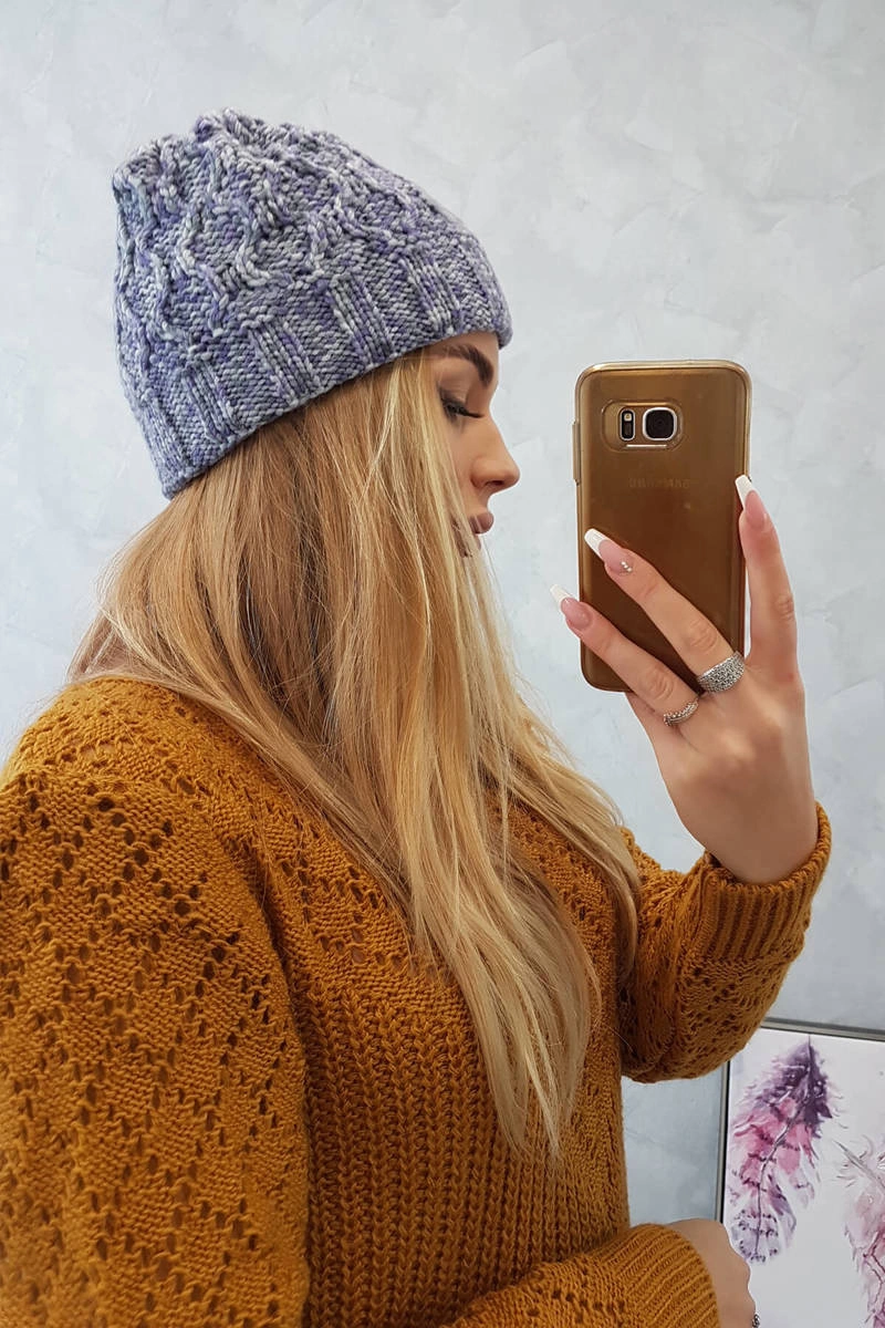 Women&#039;s cap Eliza K205 purple