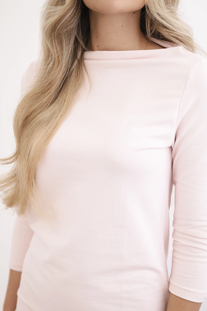 Classic dress powder pink