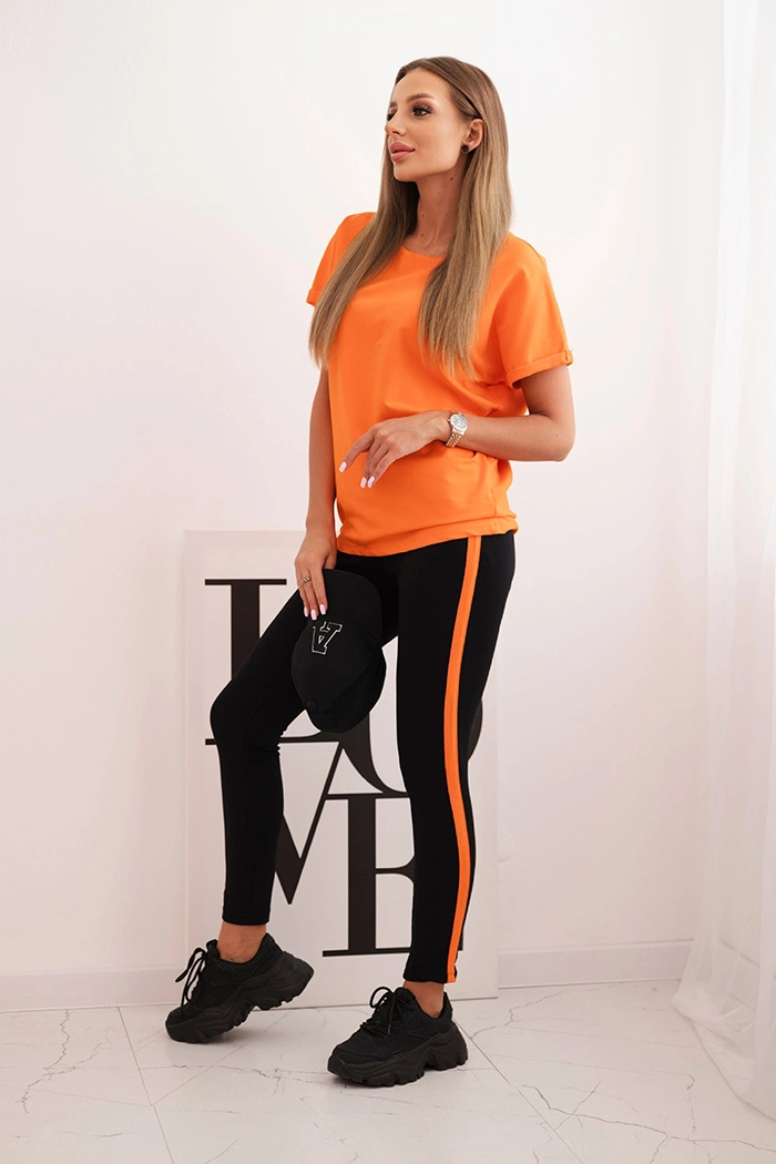 Kesi Muslin set blouse + pants light pink