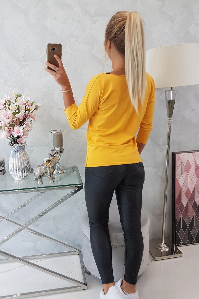 Kesi Blouse Casual mustard