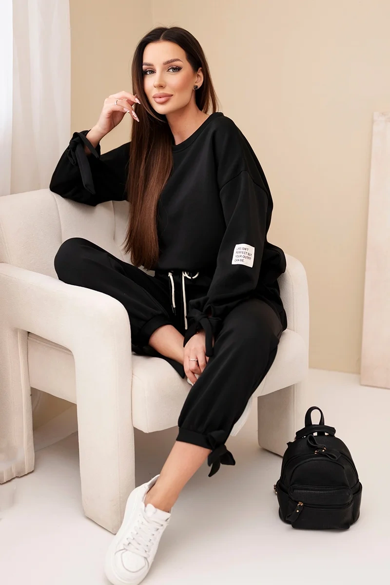 Dámská souprava Kesi z viskózy s vázáním