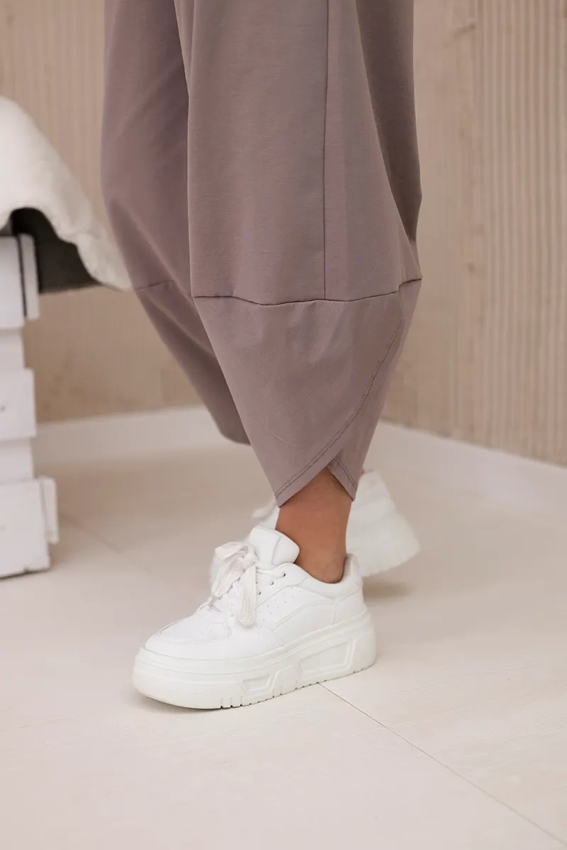 Kesi Włoski Set of new punto sweatshirt pants fango