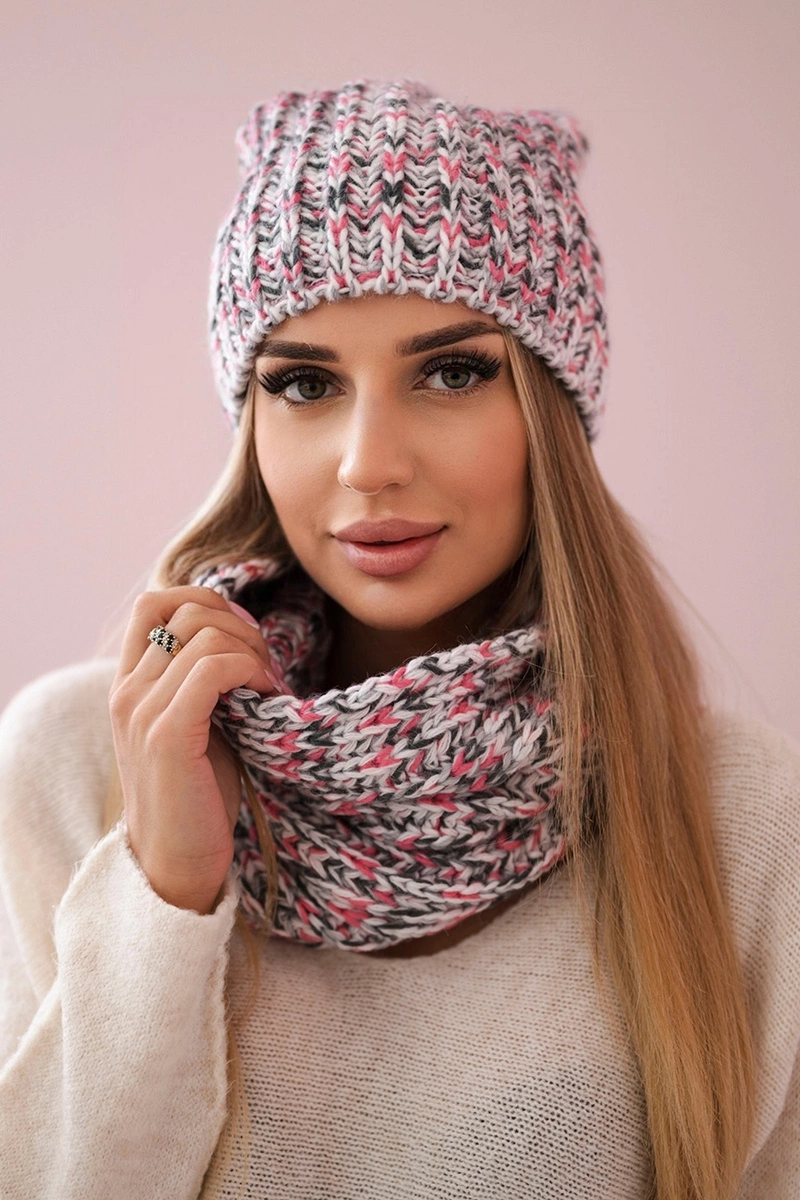 Dámský set Flawia K269 světle růžová + grafit