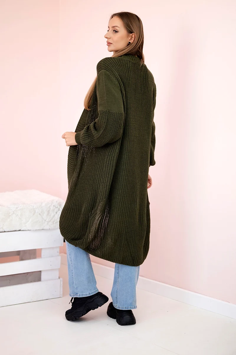 Long sweater khaki