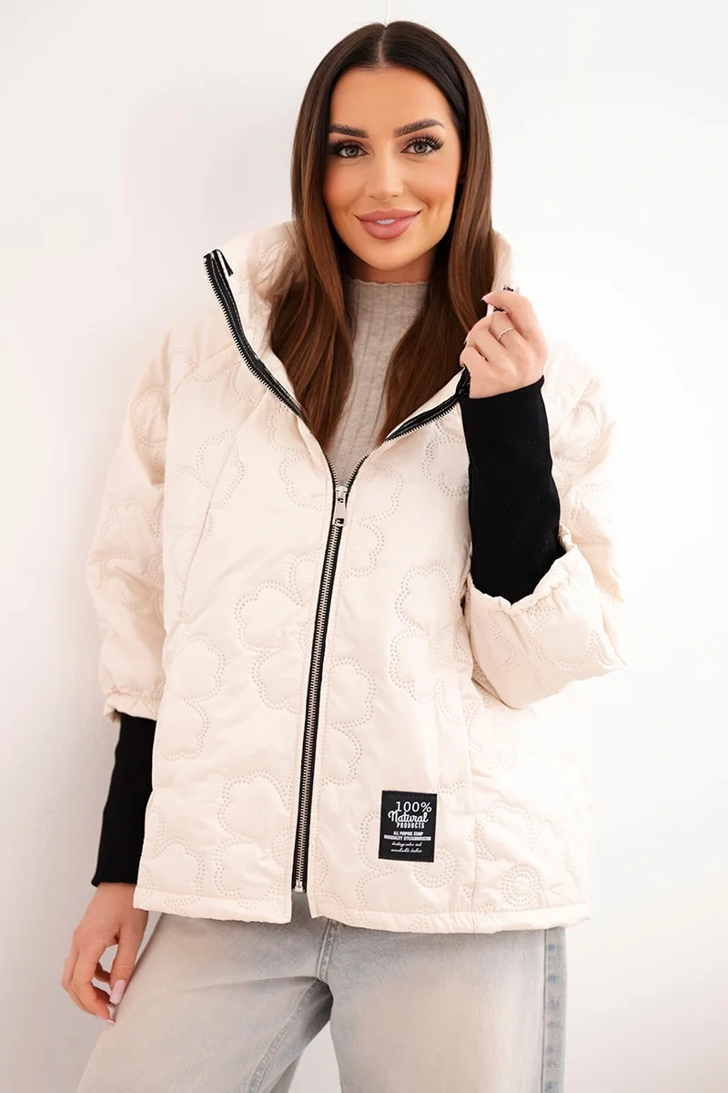 Дамско пролетно ватирано яке Kesi Włoski