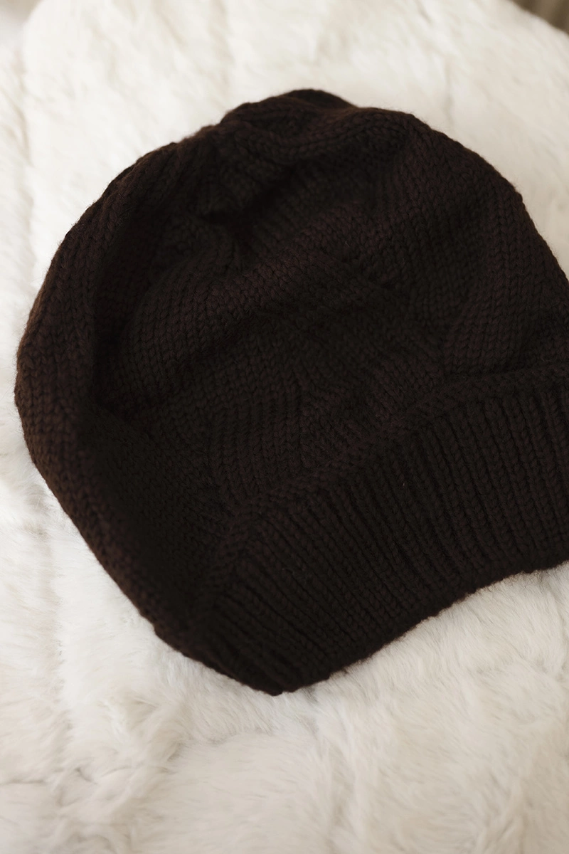 marka niezdefiniowana Women&#039;s cap Ingrid K371 brown