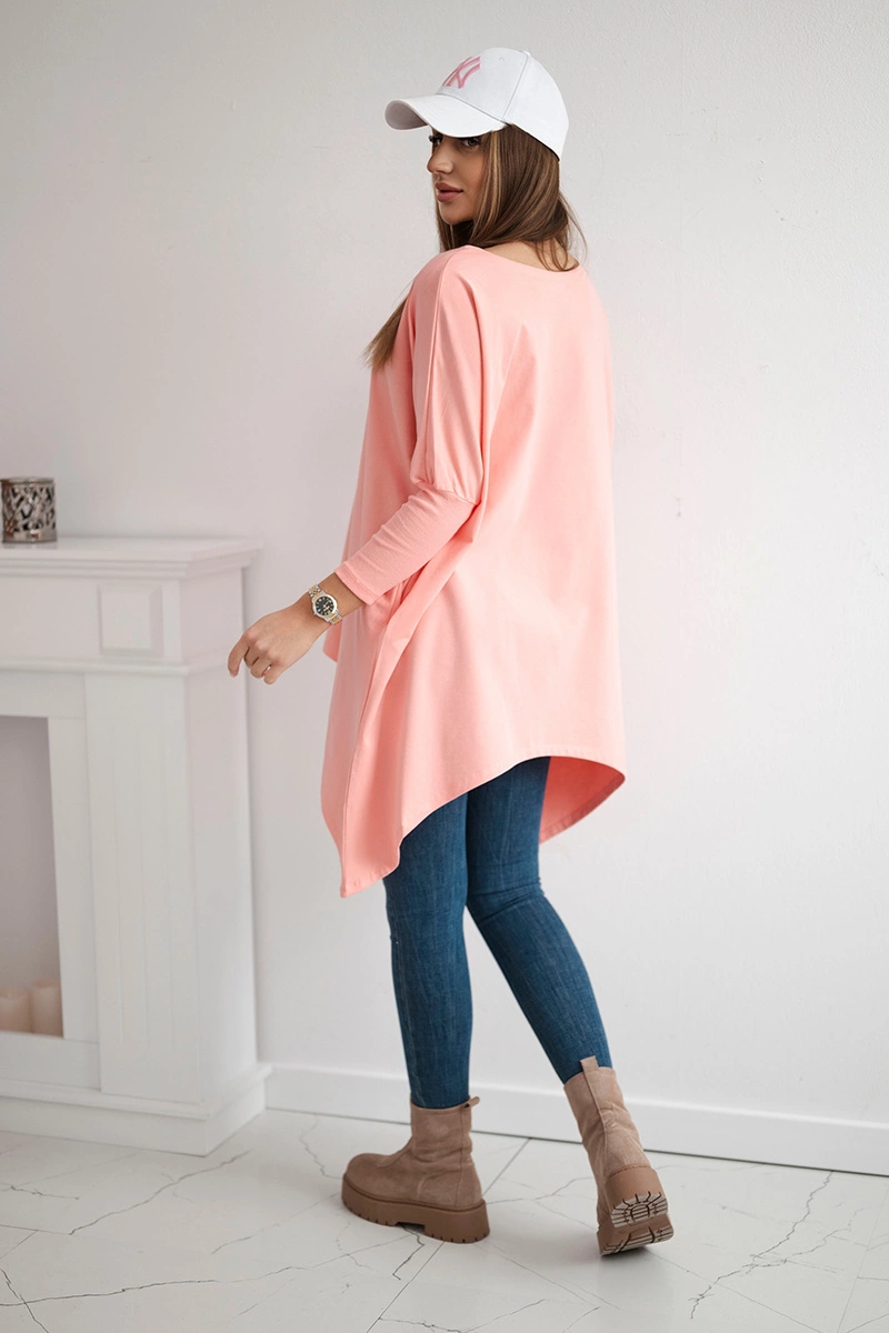 Oversize apricot blouse