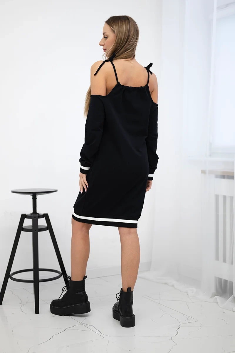 Tres Chic Dress Black