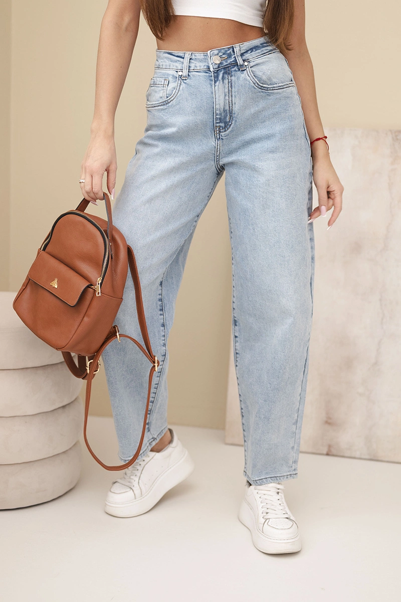 Kesi Włoski dámské džíny s vysokým pasem