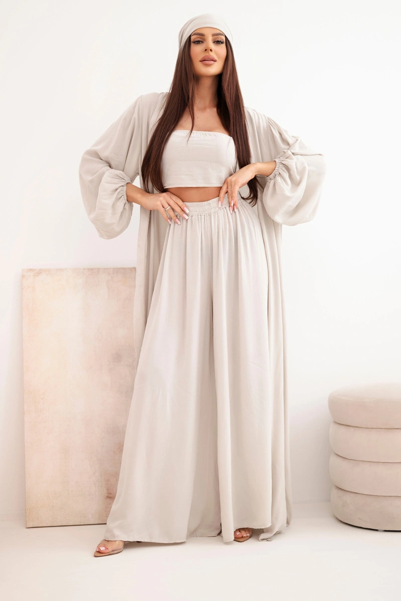 Комплект от четири части от вискоза Kesi в бохо стил