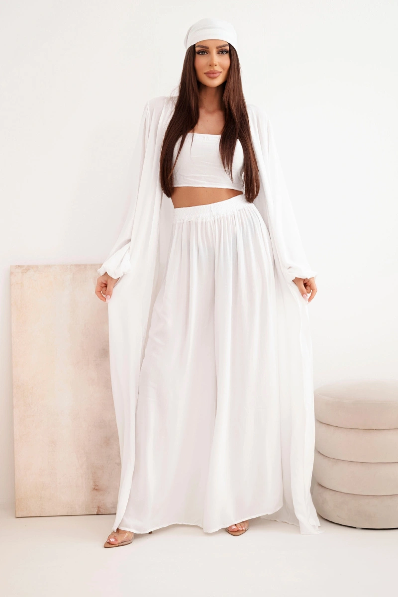 Дамски комплект от 4 части от вискоза в бохо стил