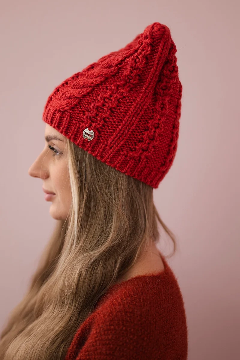 Kesi Cap with fleece Rabbid K237 raspberry