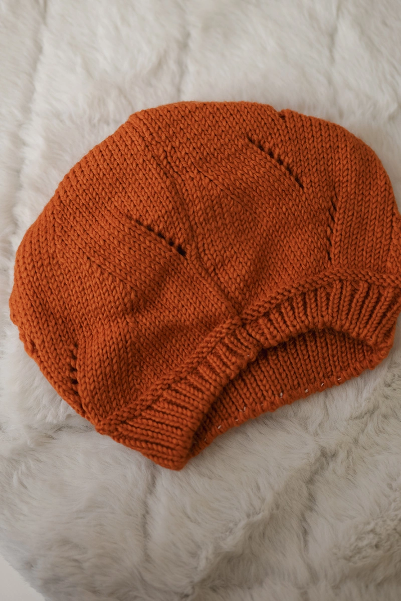 marka niezdefiniowana Women&#039;s cap Ingrid K371 orange