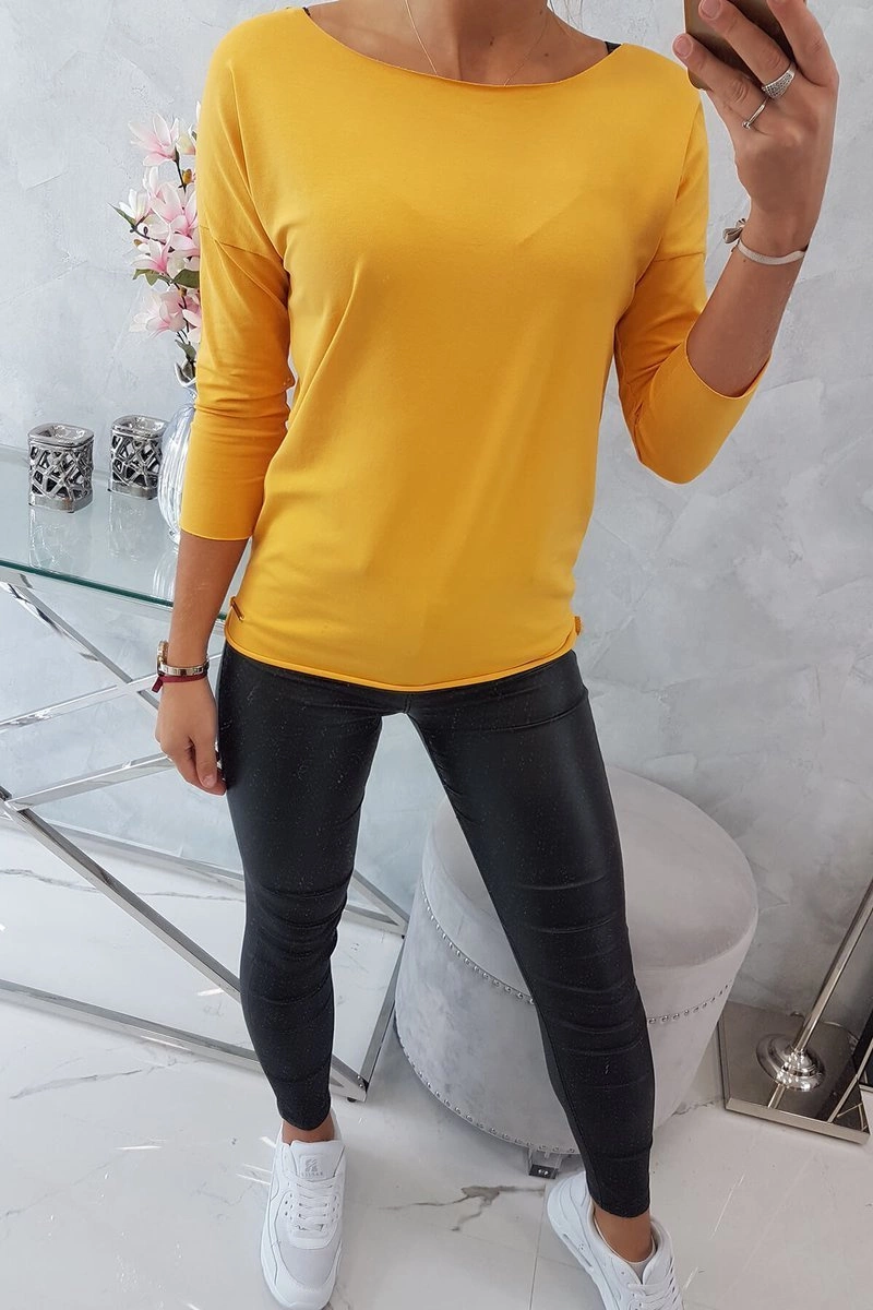 Kesi Blouse Casual mustard