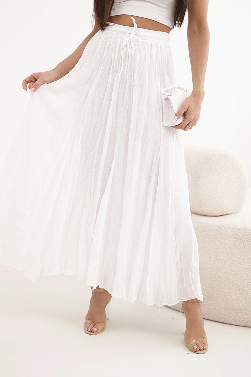 Дамска макси пола Kesi с ластик на талията