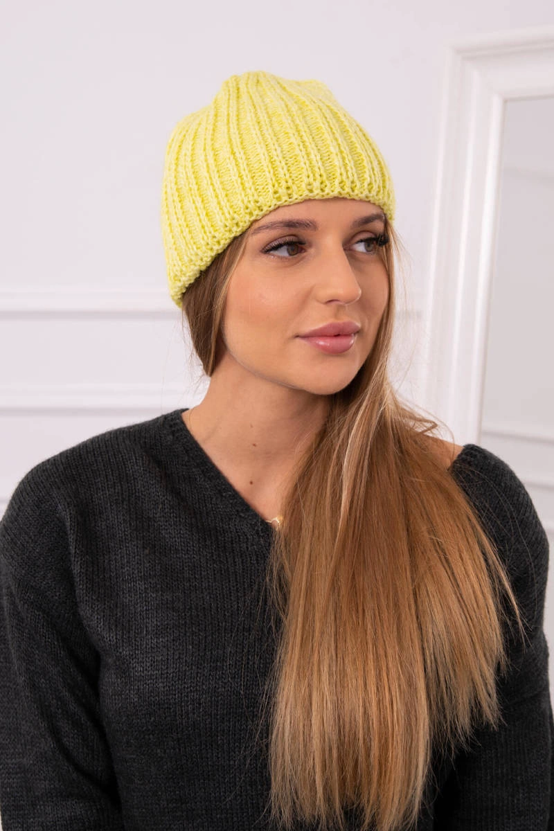 Dámska čiapka Rebeka K345 žltá