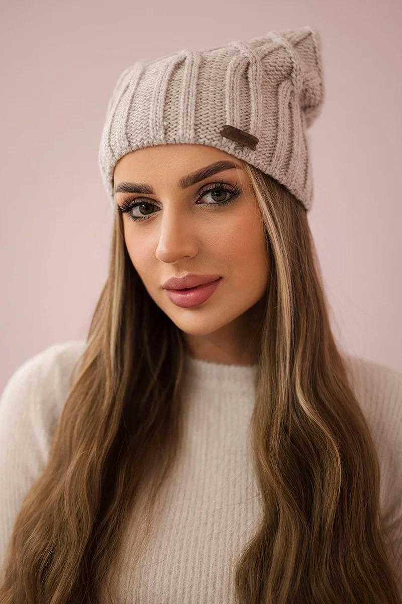 Kesi Čapica с fleece Milano K203 svetlo béžová